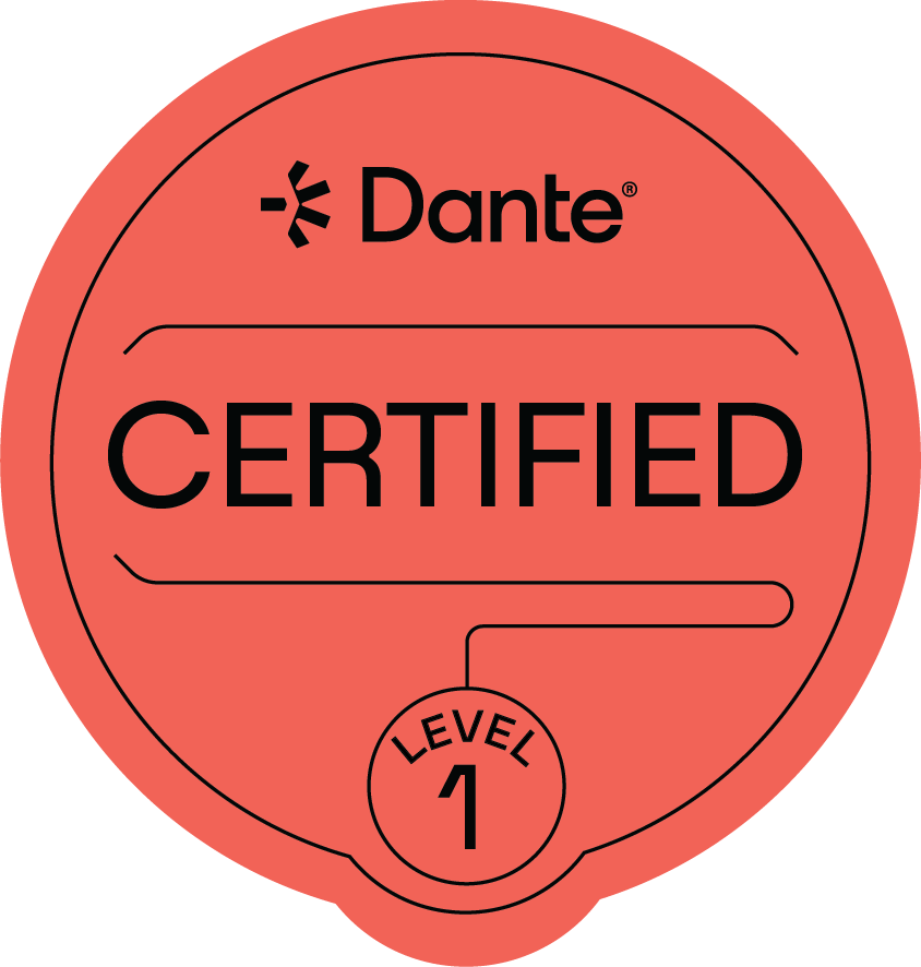 Dante Certified Level 1