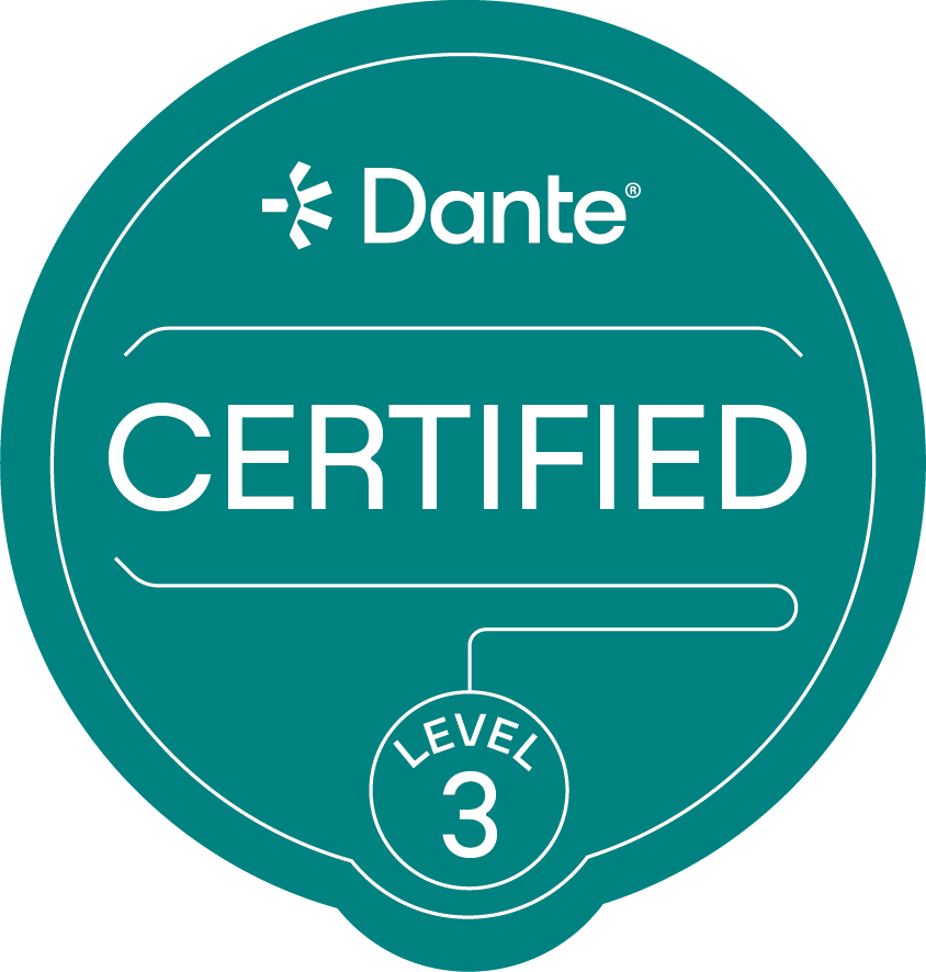 Dante Certified Level 1